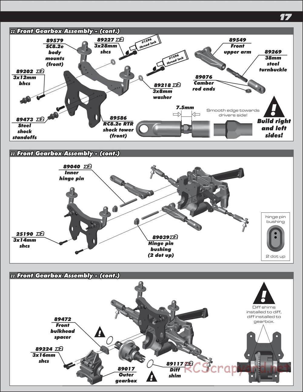 Team Associated - Nomad DB8 - Manual - Page 17