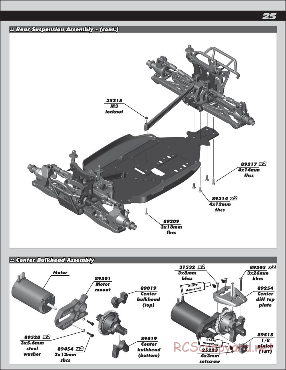 Team Associated - Nomad DB8 - Manual - Page 25