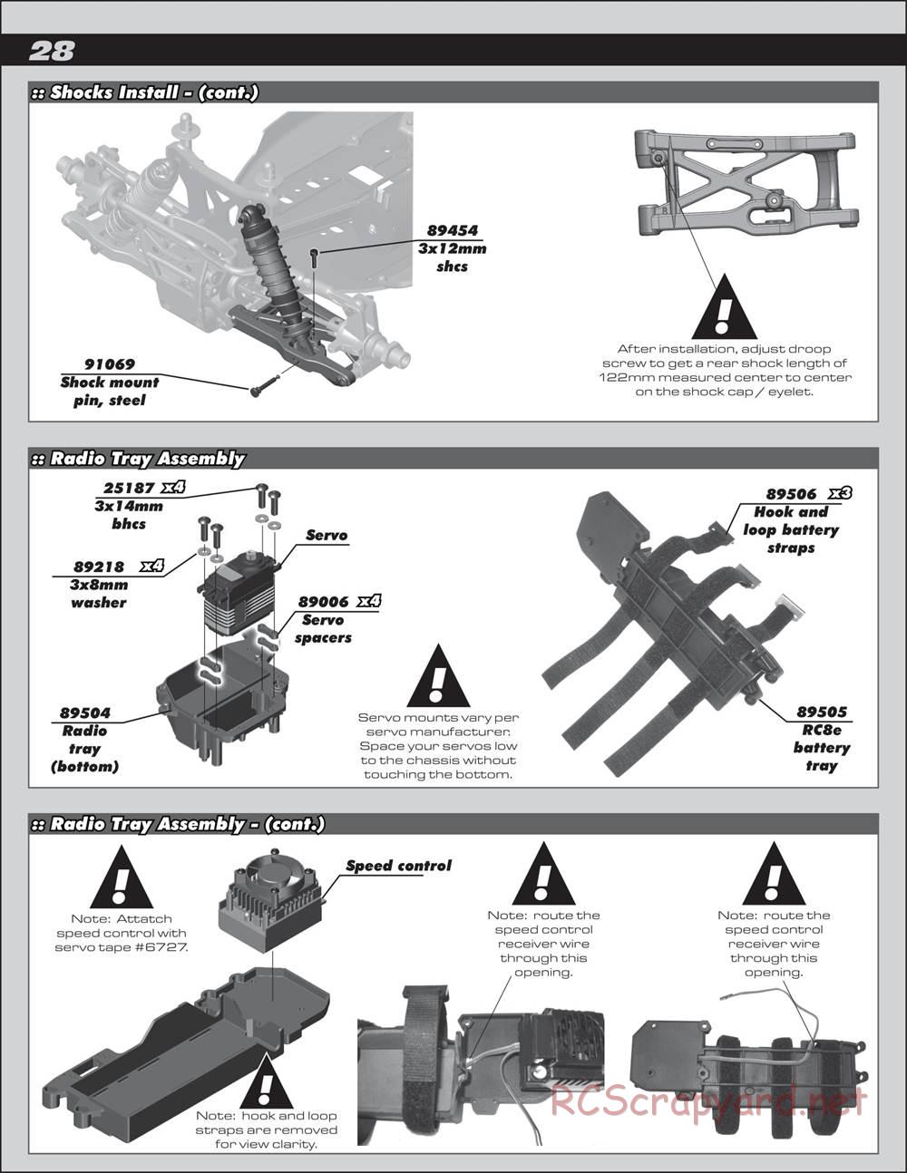 Team Associated - Nomad DB8 - Manual - Page 28