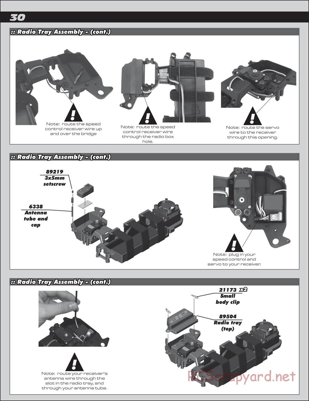 Team Associated - Nomad DB8 - Manual - Page 30