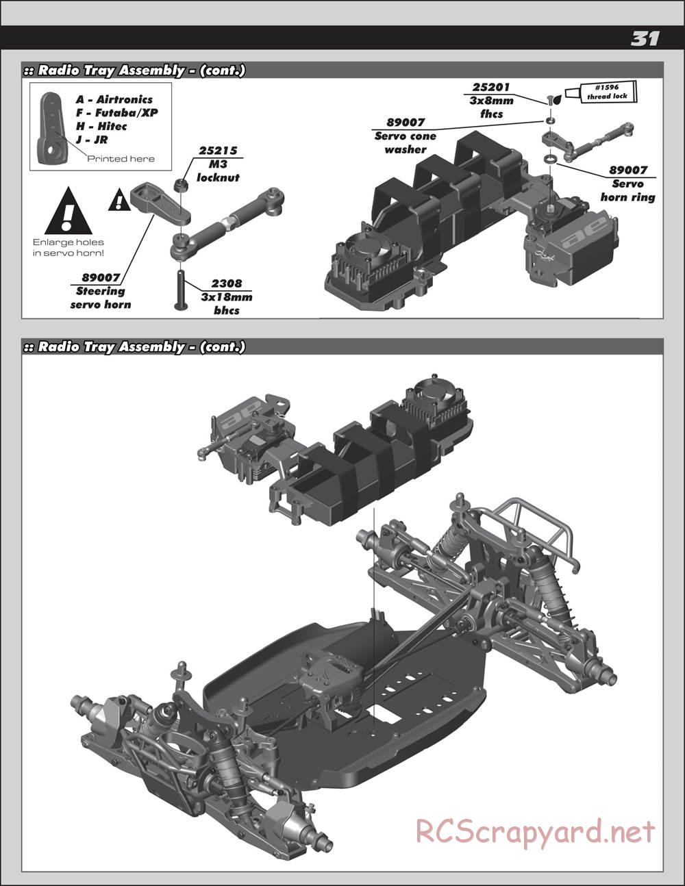 Team Associated - Nomad DB8 - Manual - Page 31