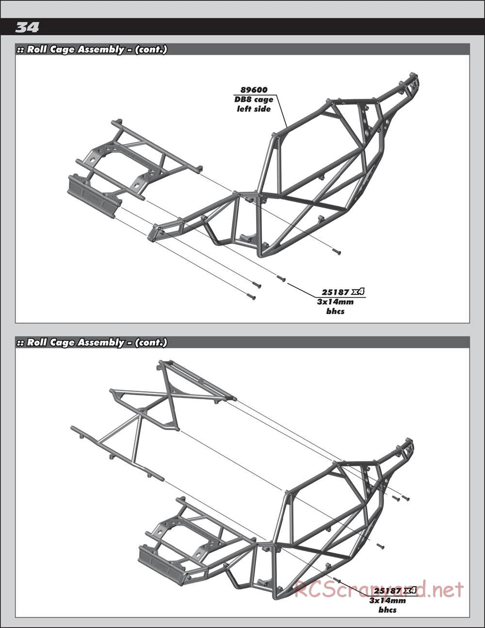 Team Associated - Nomad DB8 - Manual - Page 34