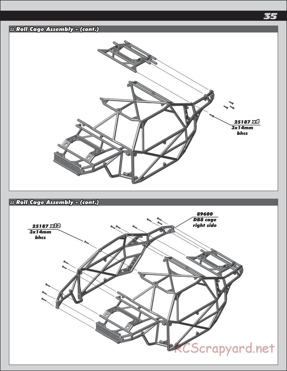 Team Associated - Nomad DB8 - Manual - Page 35