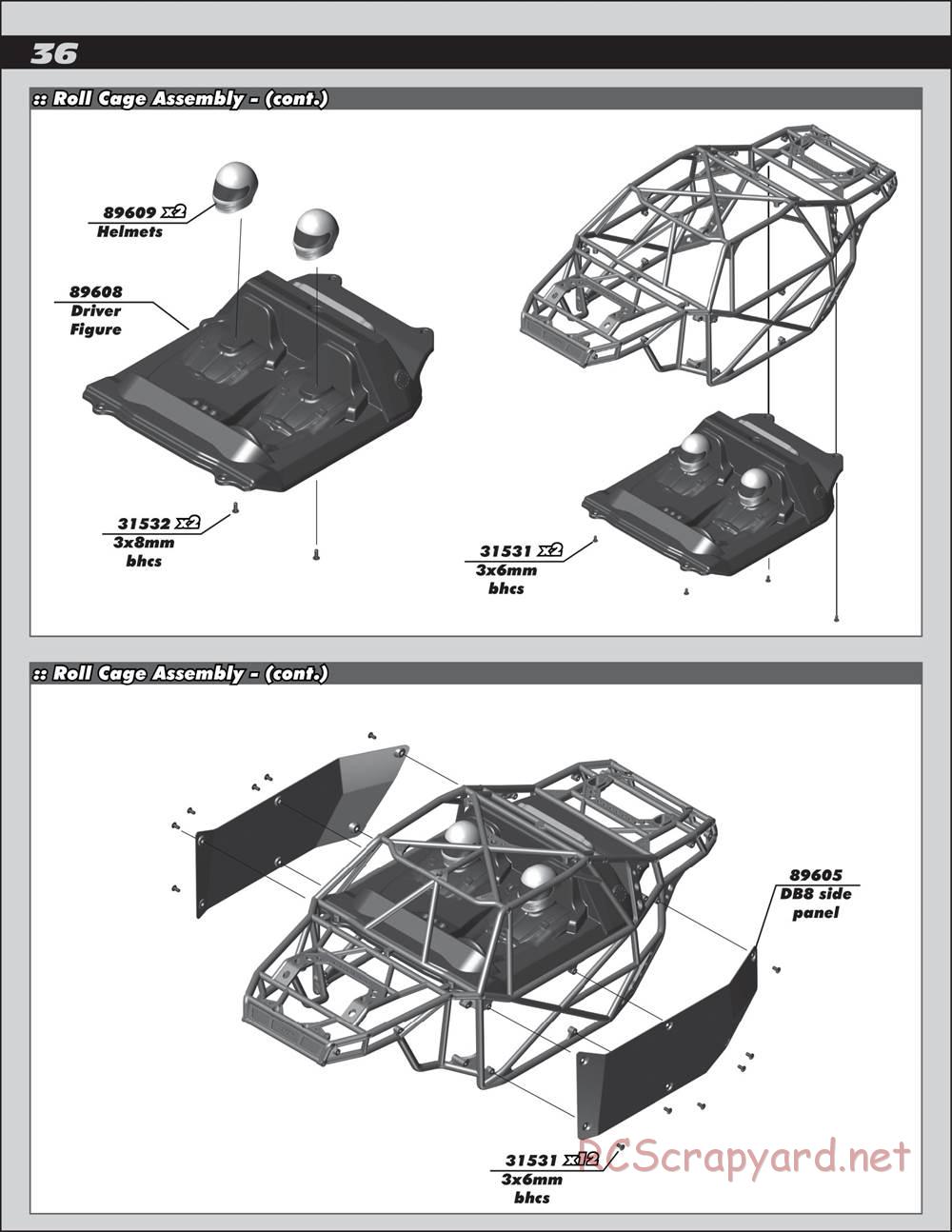 Team Associated - Nomad DB8 - Manual - Page 36