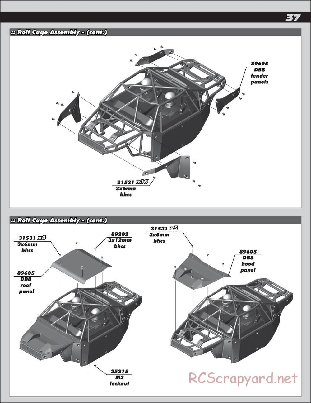 Team Associated - Nomad DB8 - Manual - Page 37