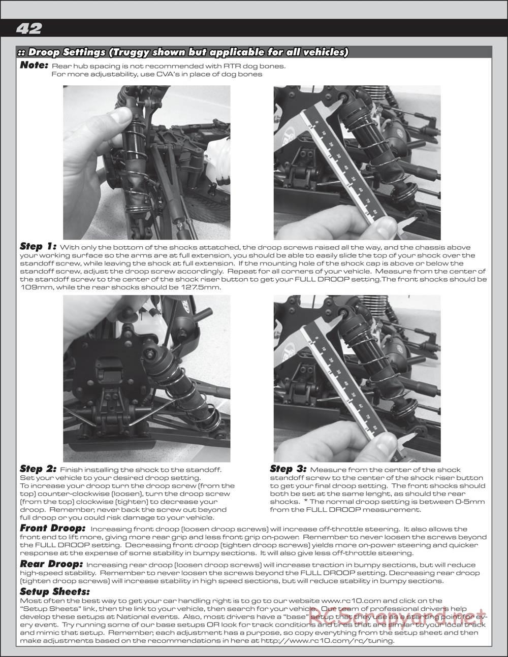 Team Associated - Nomad DB8 - Manual - Page 42