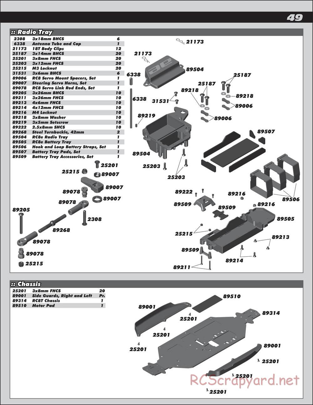 Team Associated - Nomad DB8 - Manual - Page 49