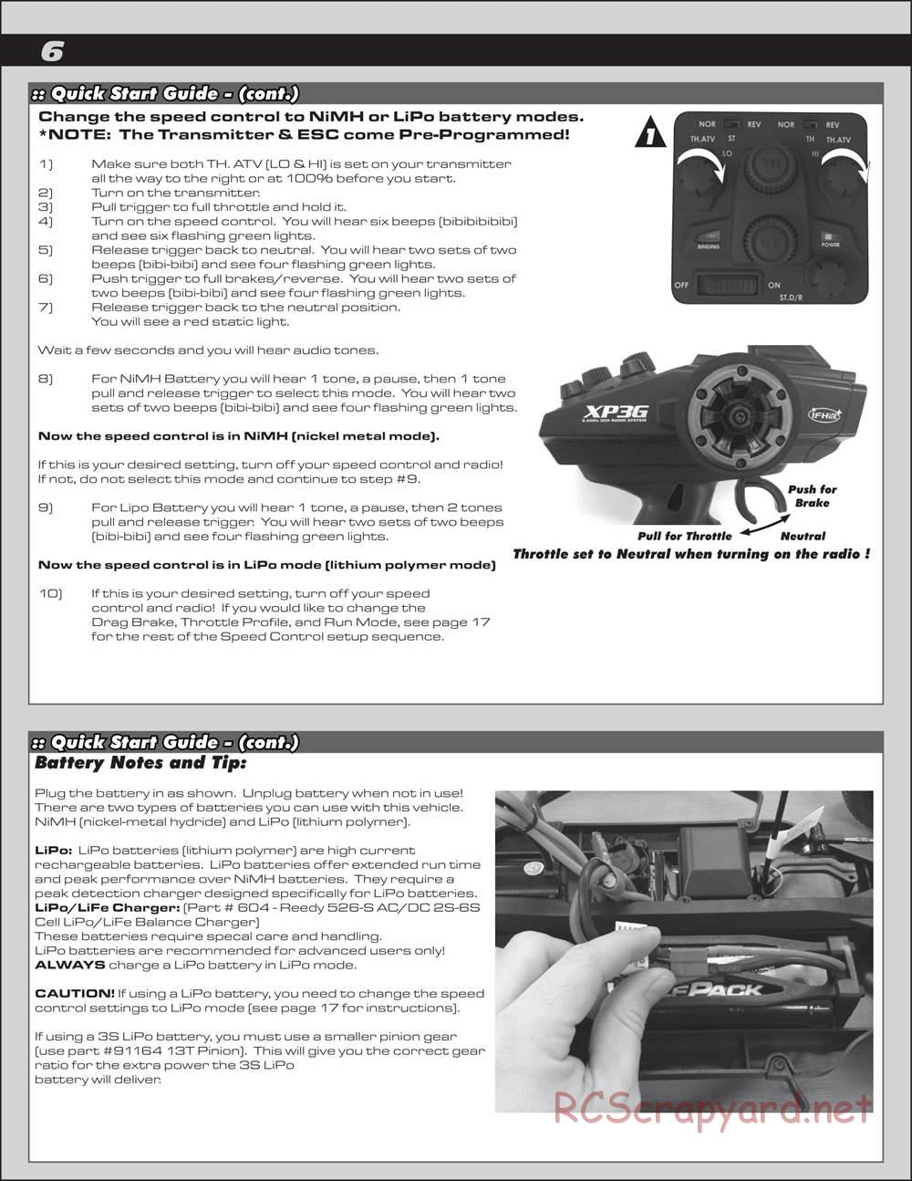 Team Associated - ProRally AWD - Manual - Page 6