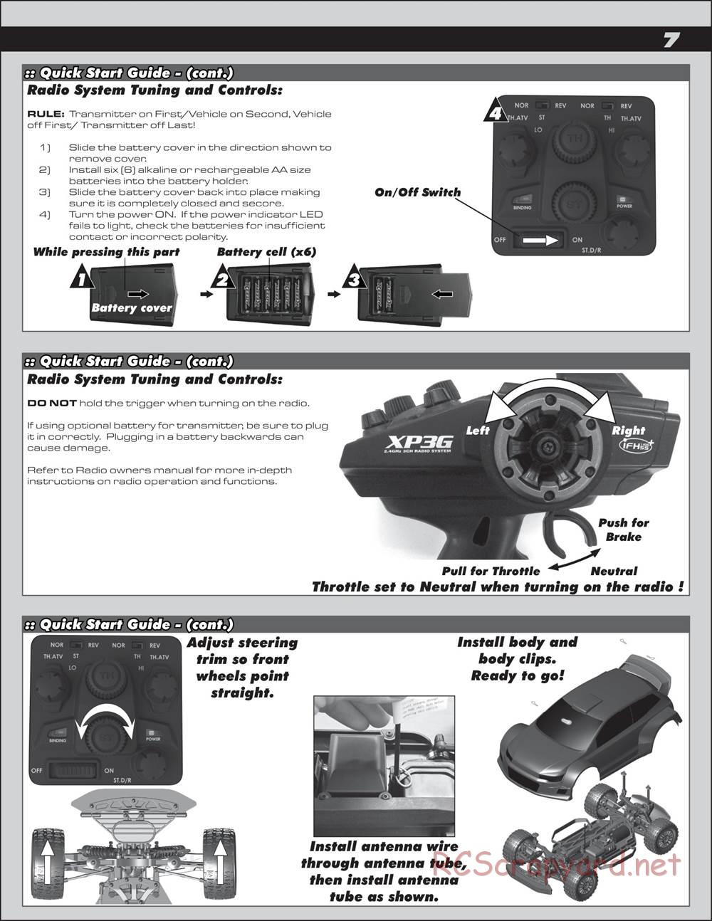 Team Associated - ProRally AWD - Manual - Page 7