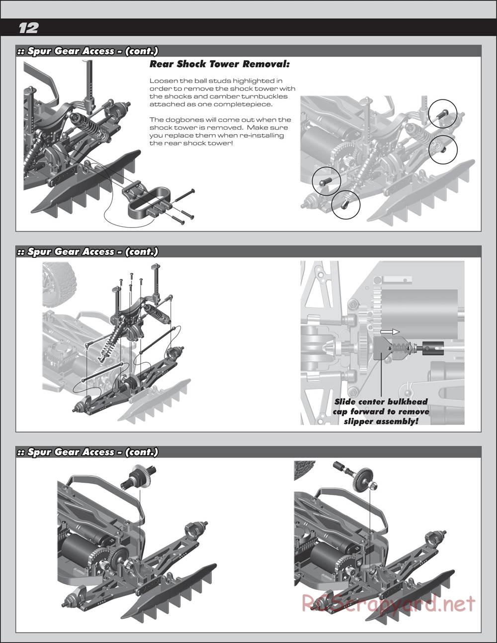 Team Associated - ProRally AWD - Manual - Page 12