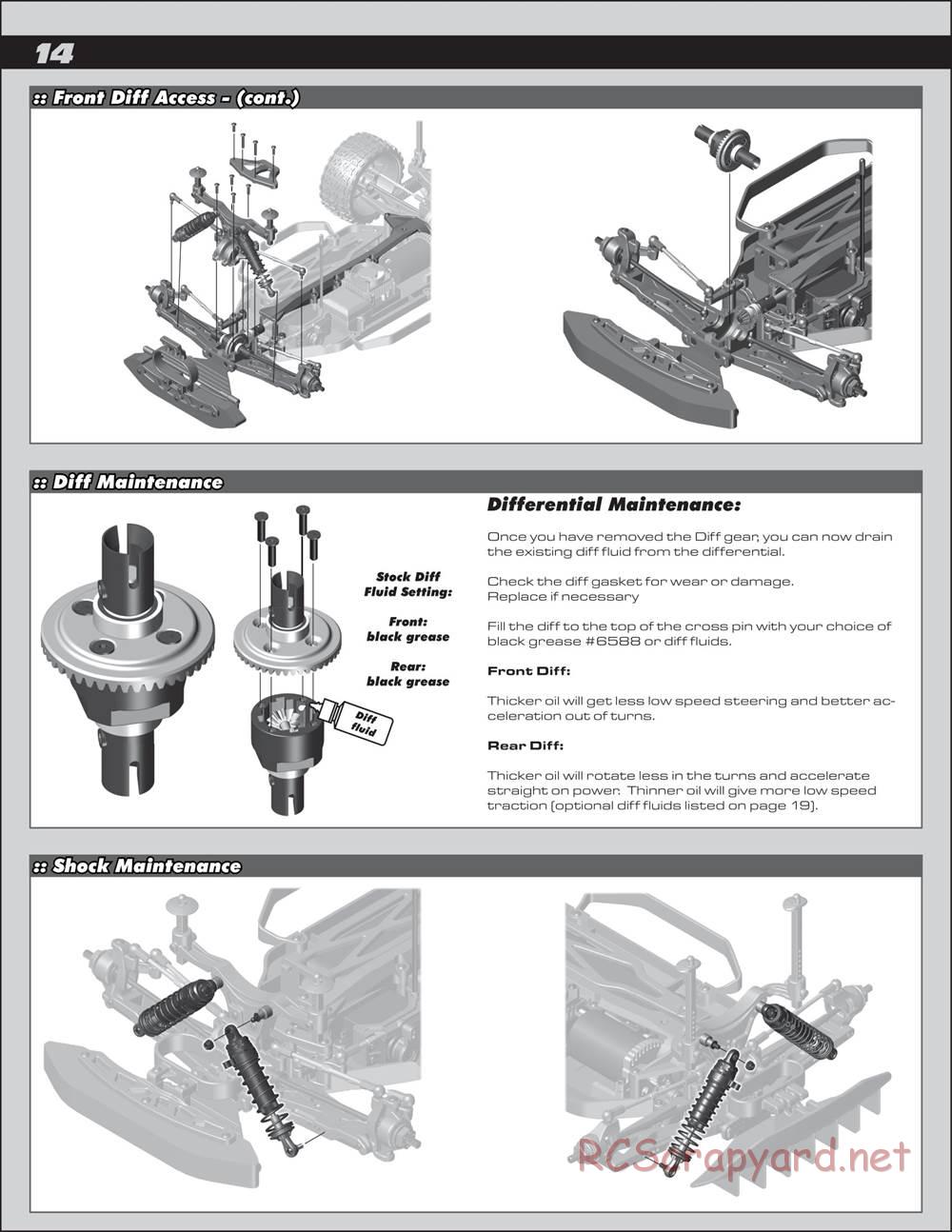 Team Associated - ProRally AWD - Manual - Page 14