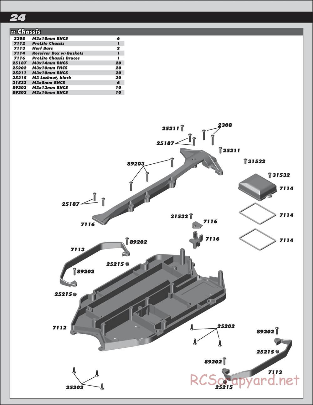 Team Associated - ProRally AWD - Manual - Page 24