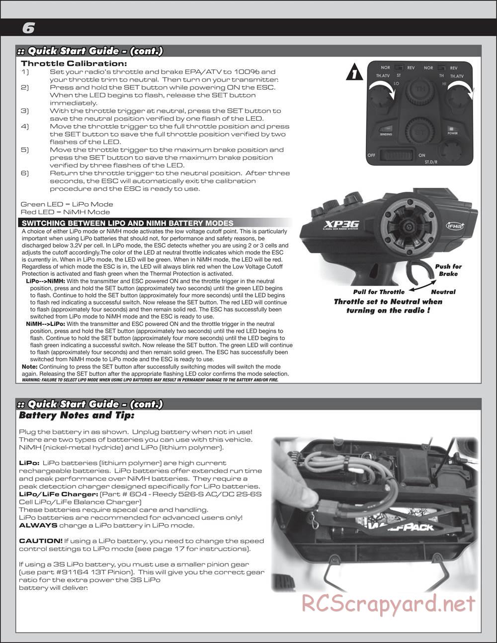 Team Associated - ProSC 4x4 - Manual - Page 6