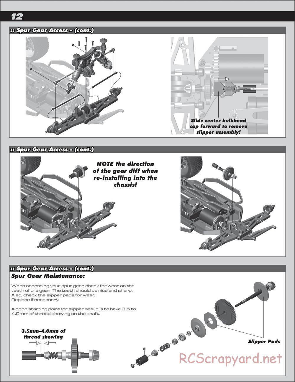 Team Associated - ProSC 4x4 - Manual - Page 12