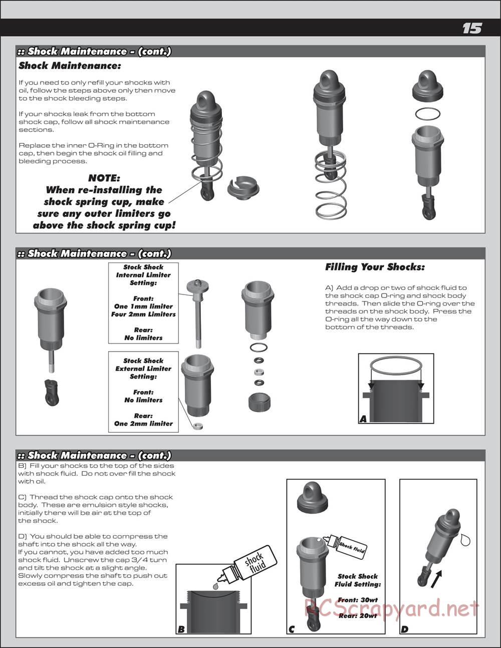 Team Associated - ProSC 4x4 - Manual - Page 15