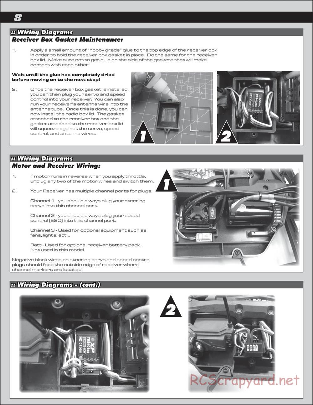 Team Associated - ProSC 4x4 Brushless - Manual - Page 8