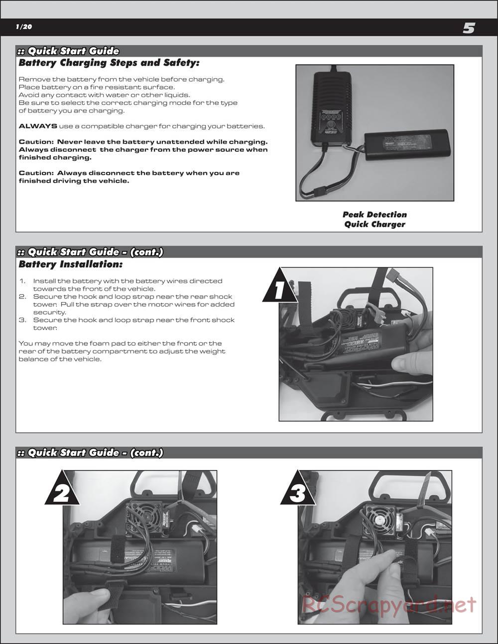 Team Associated - Pro SC10 - Manual - Page 5