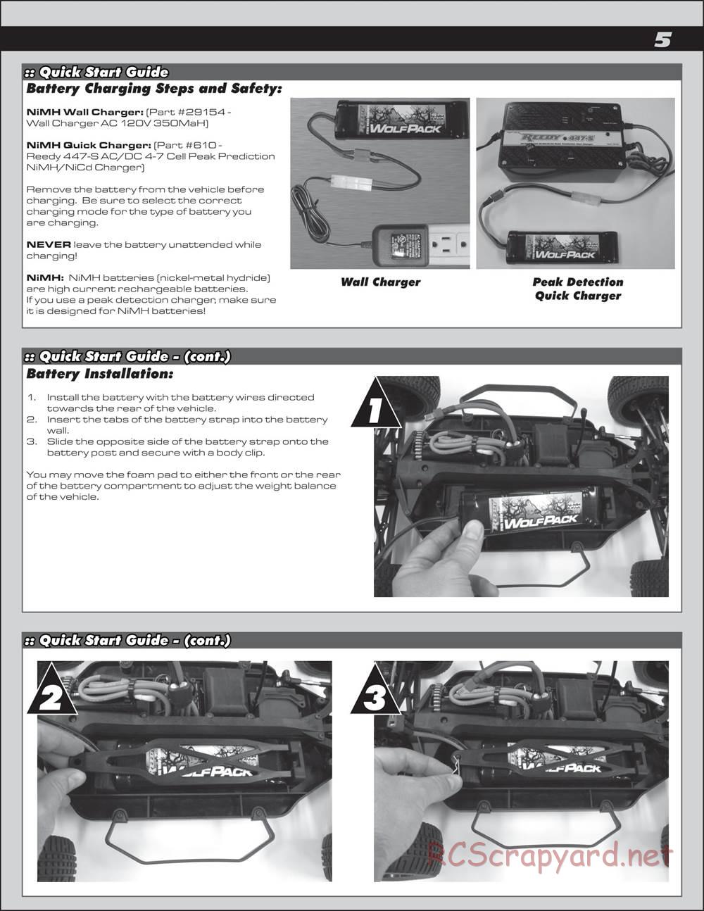 Team Associated - Prolite 4x4 - Manual - Page 5