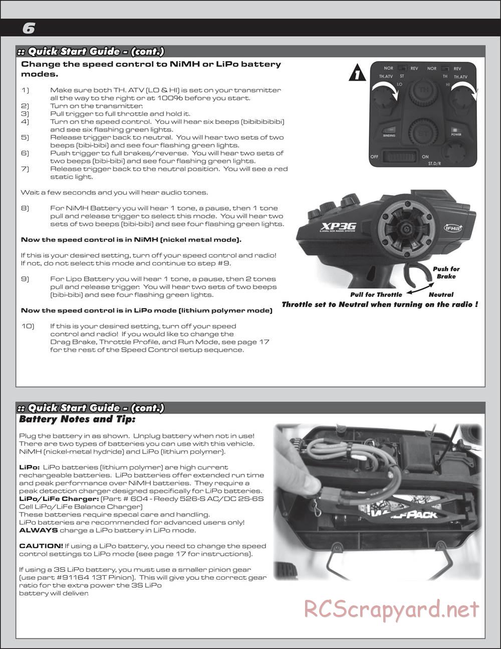 Team Associated - Prolite 4x4 - Manual - Page 6