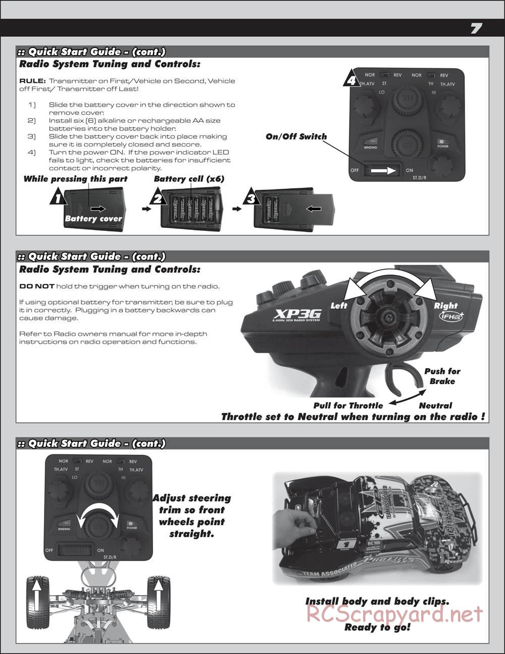 Team Associated - Prolite 4x4 - Manual - Page 7