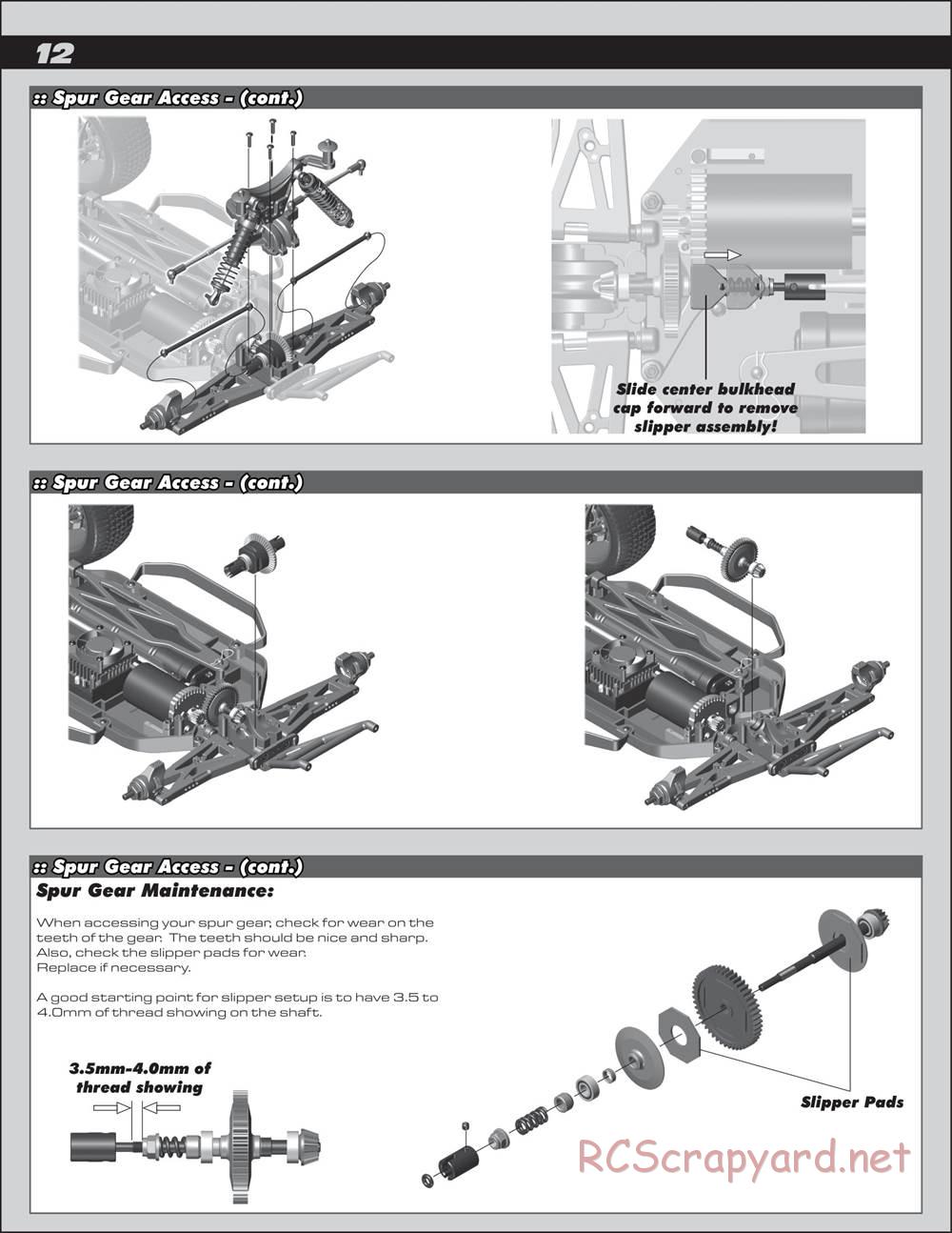 Team Associated - Prolite 4x4 - Manual - Page 12