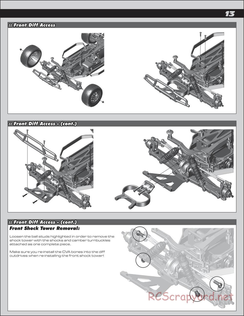 Team Associated - Prolite 4x4 - Manual - Page 13