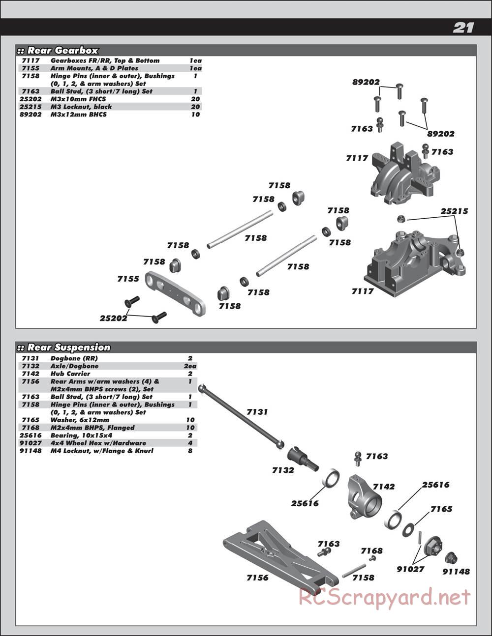 Team Associated - Prolite 4x4 - Manual - Page 21