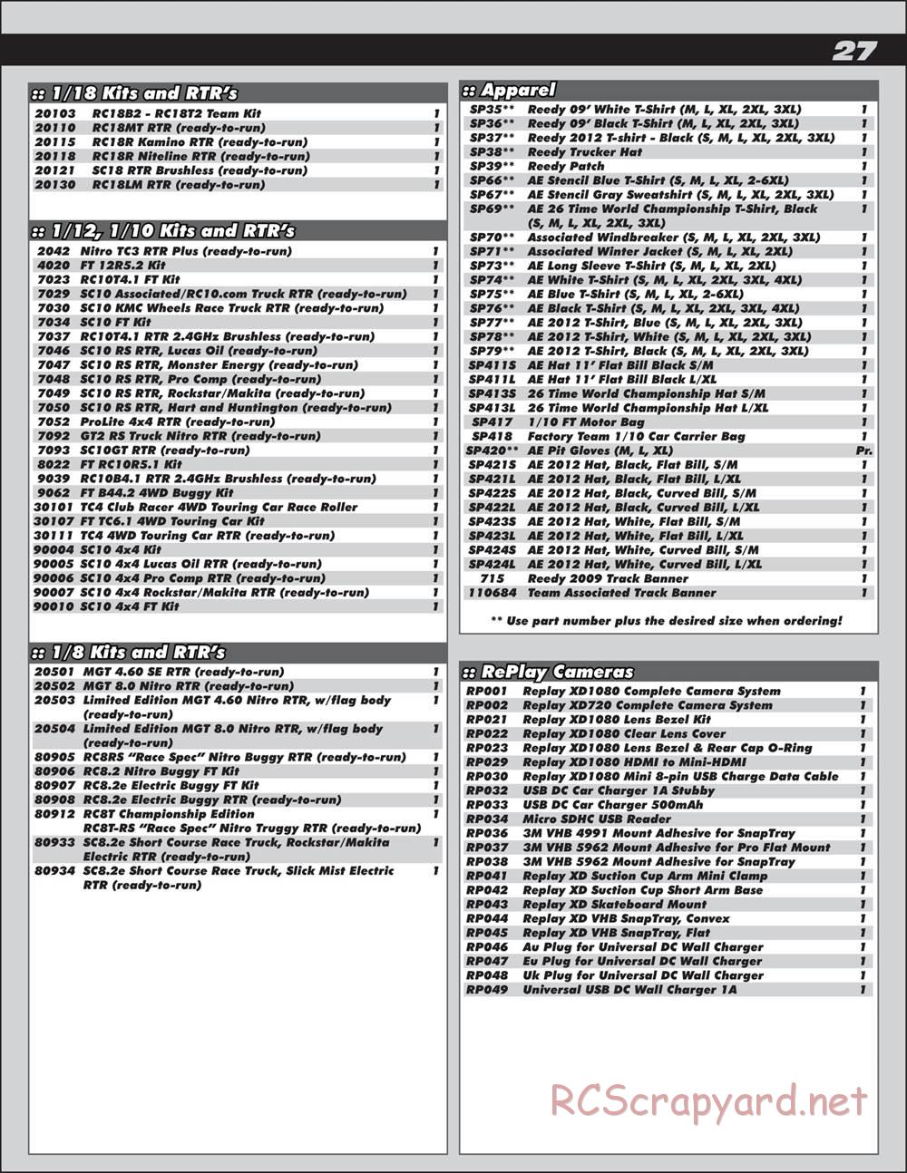 Team Associated - Prolite 4x4 - Manual - Page 27