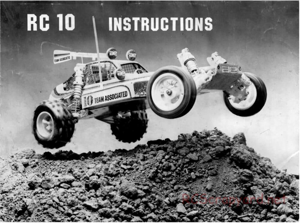 Team Associated - RC10 1984 - Manual - Page 1
