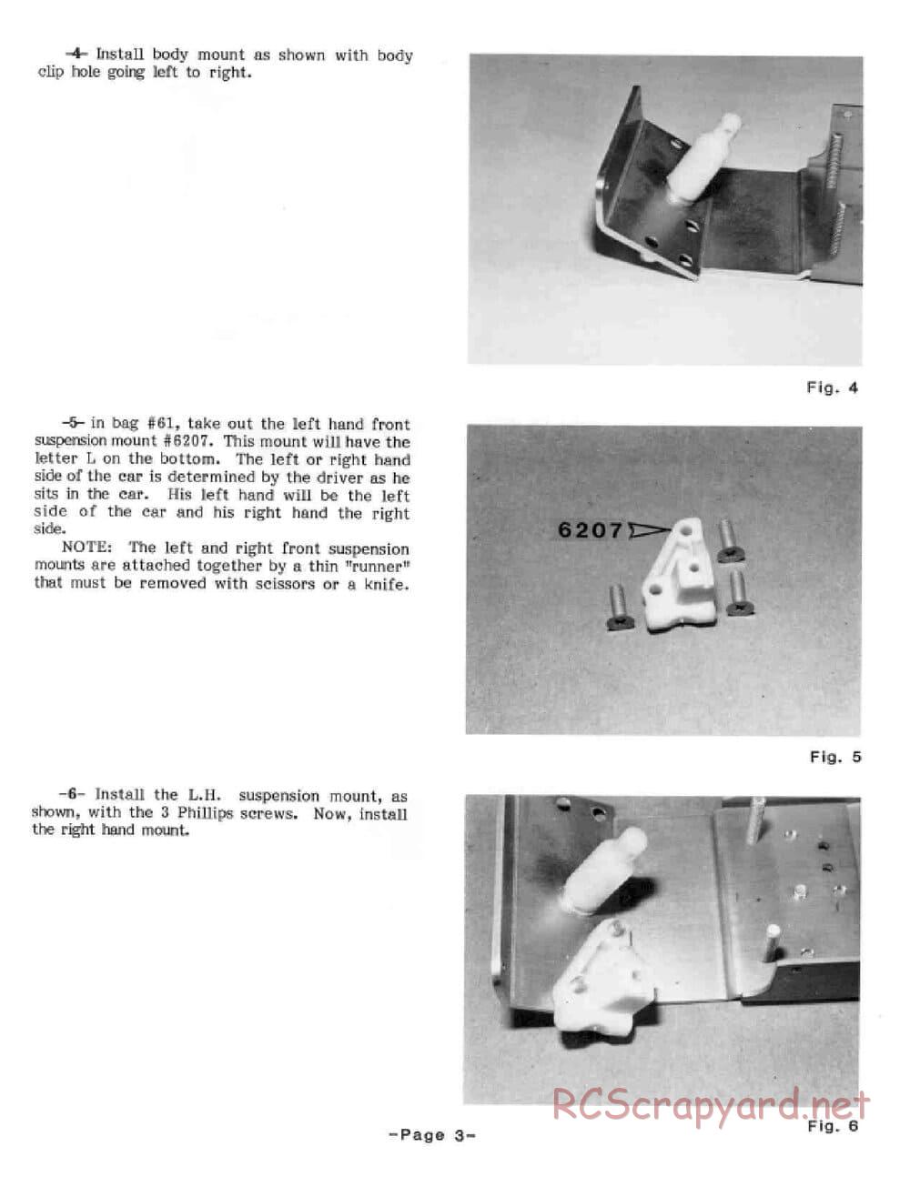 Team Associated - RC10 - 1986 Cadillac Manual - Page 5