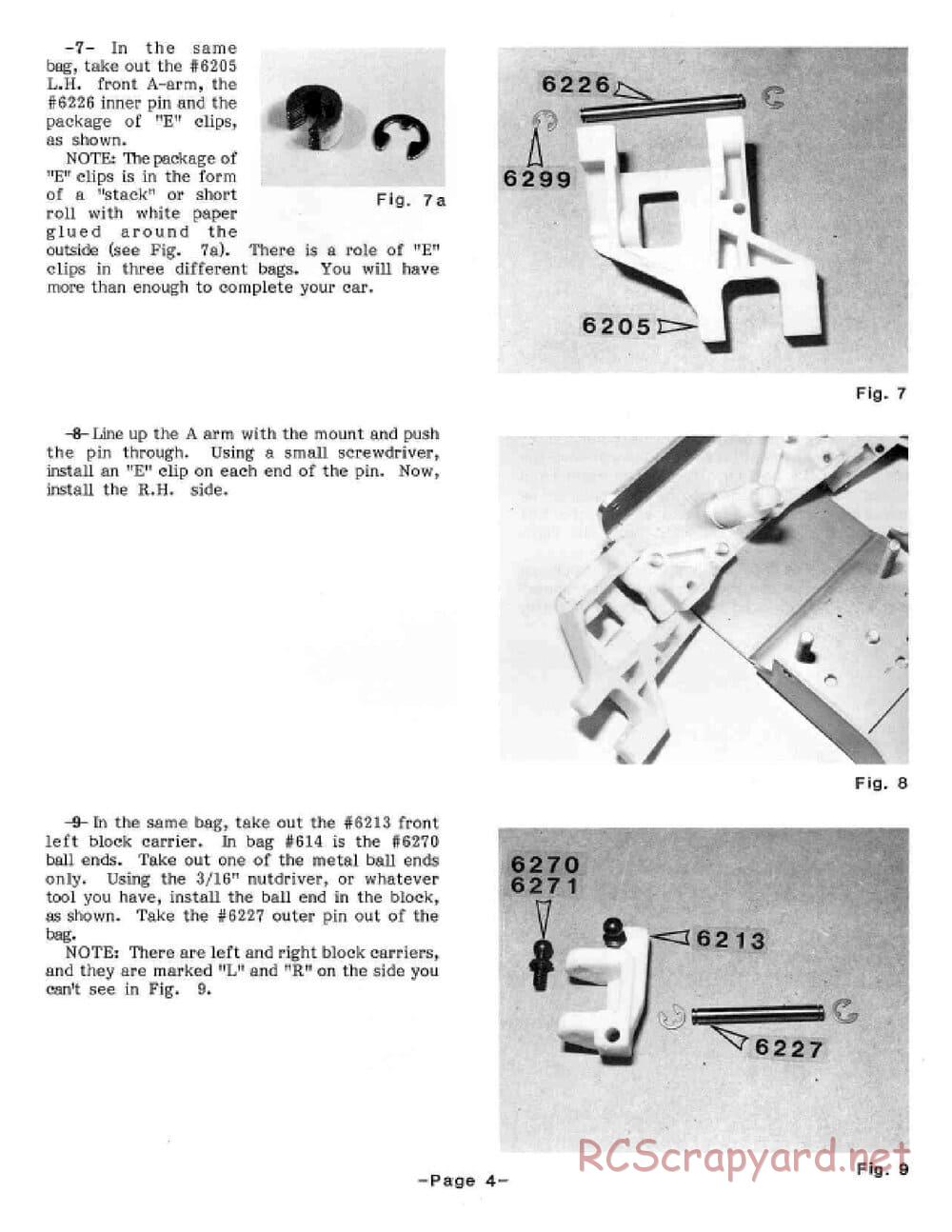 Team Associated - RC10 - 1986 Cadillac Manual - Page 6