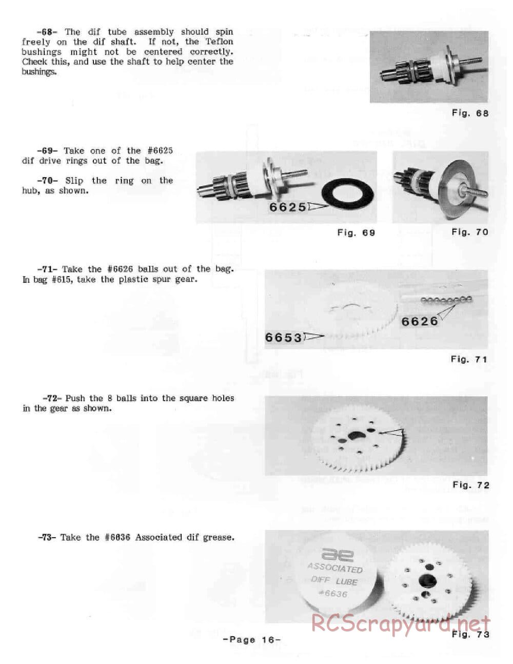 Team Associated - RC10 - 1986 Cadillac Manual - Page 18