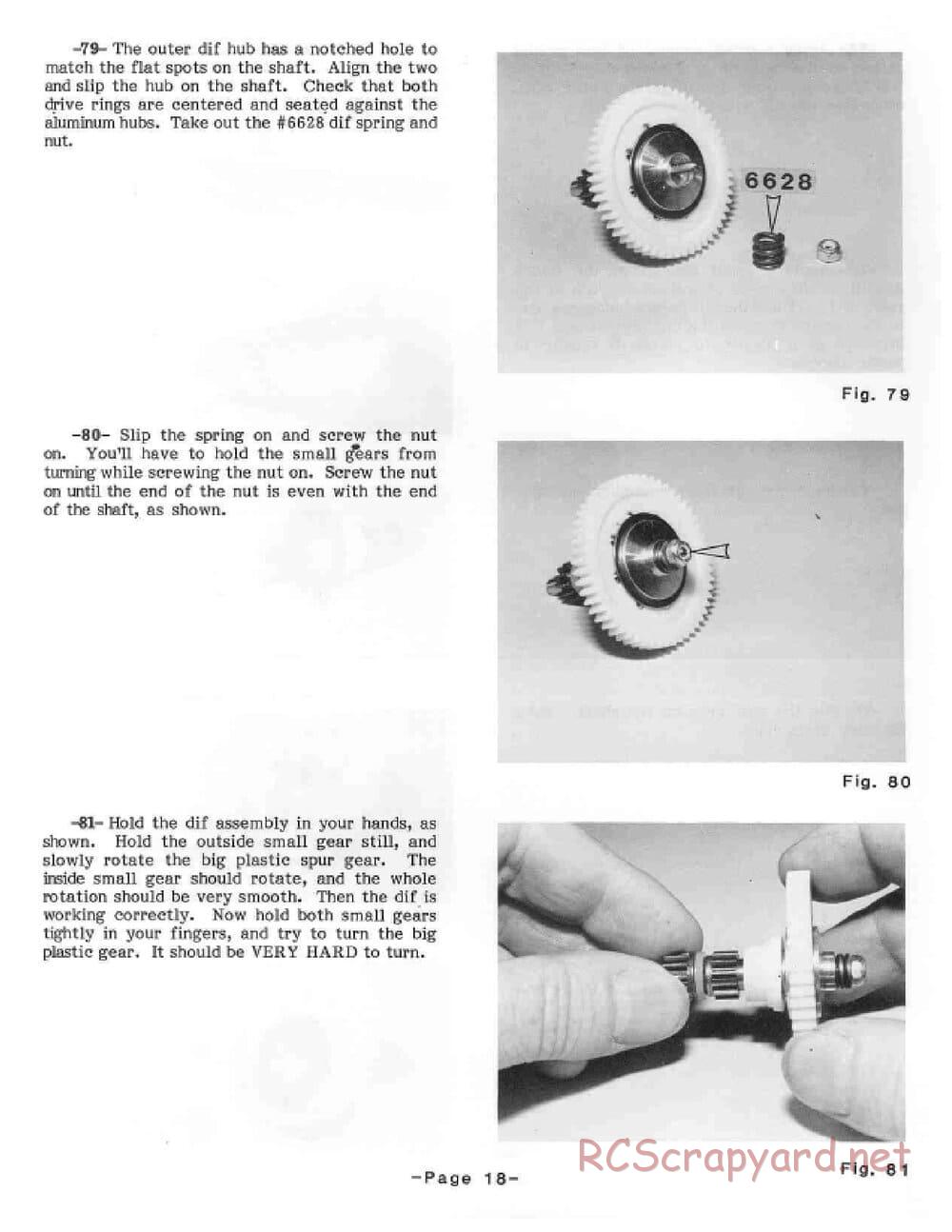 Team Associated - RC10 - 1986 Cadillac Manual - Page 20