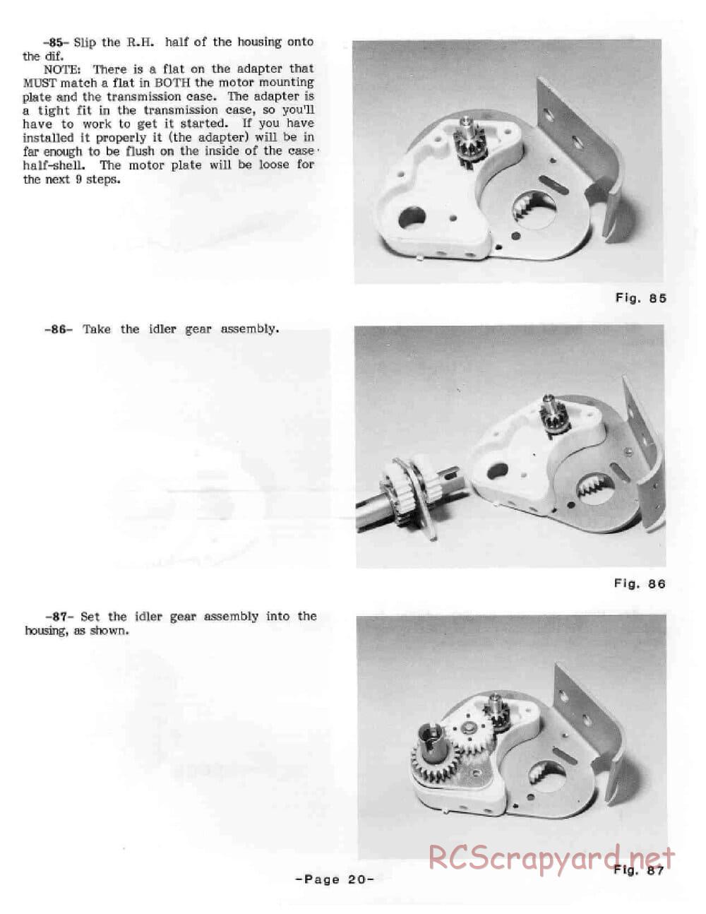 Team Associated - RC10 - 1986 Cadillac Manual - Page 22