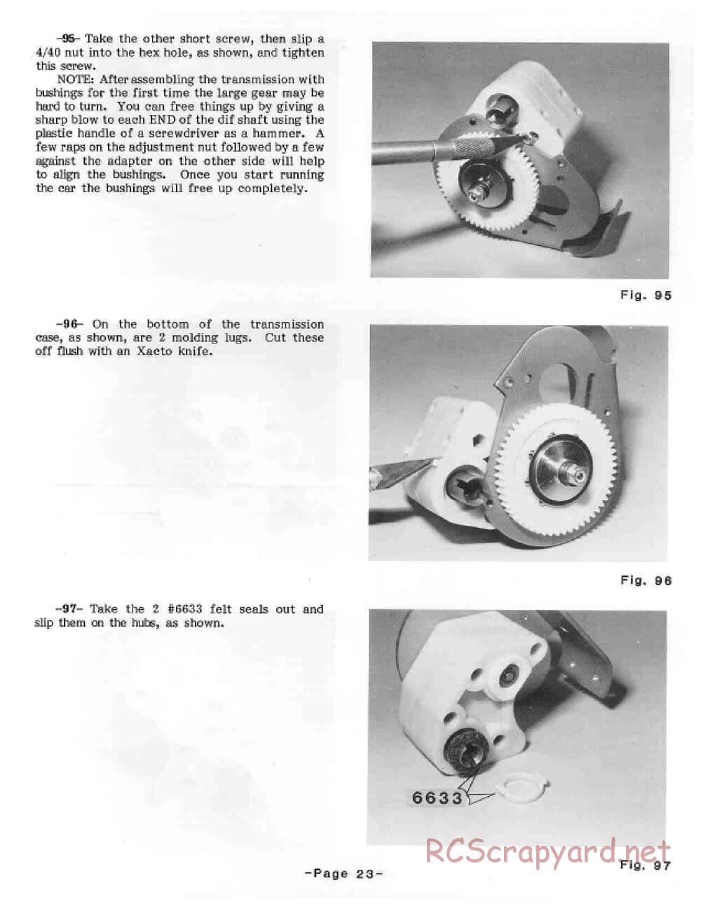 Team Associated - RC10 - 1986 Cadillac Manual - Page 25