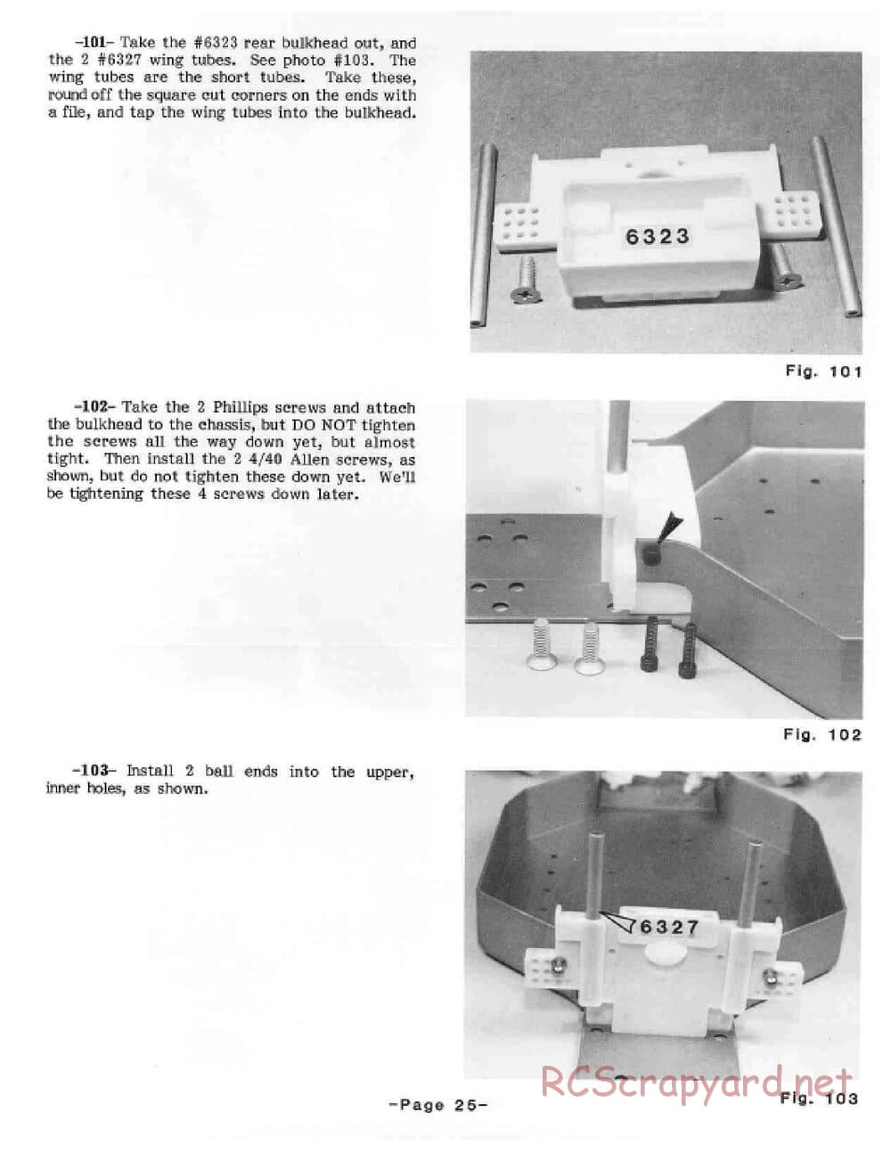 Team Associated - RC10 - 1986 Cadillac Manual - Page 27