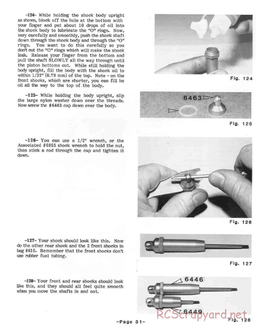 Team Associated - RC10 - 1986 Cadillac Manual - Page 33