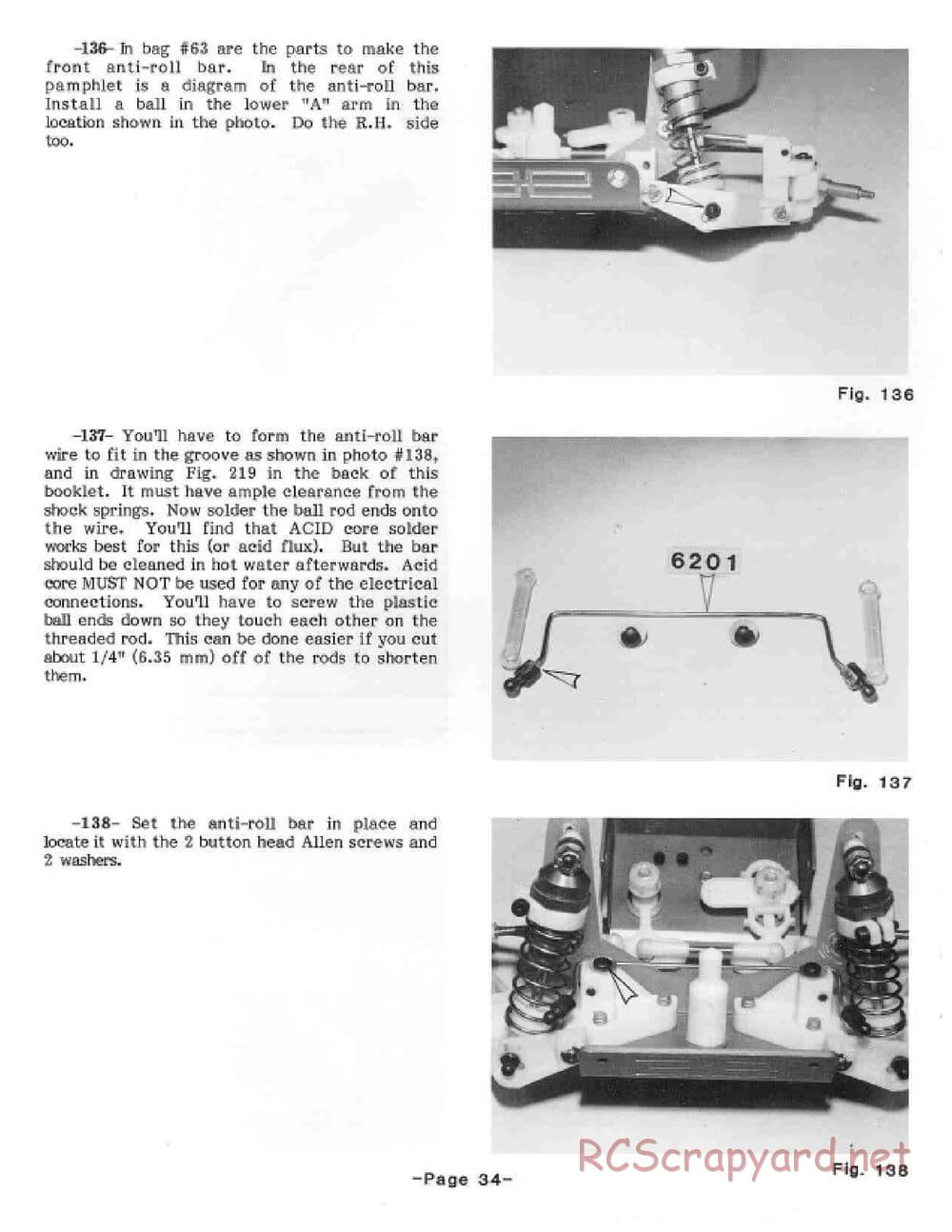 Team Associated - RC10 - 1986 Cadillac Manual - Page 36