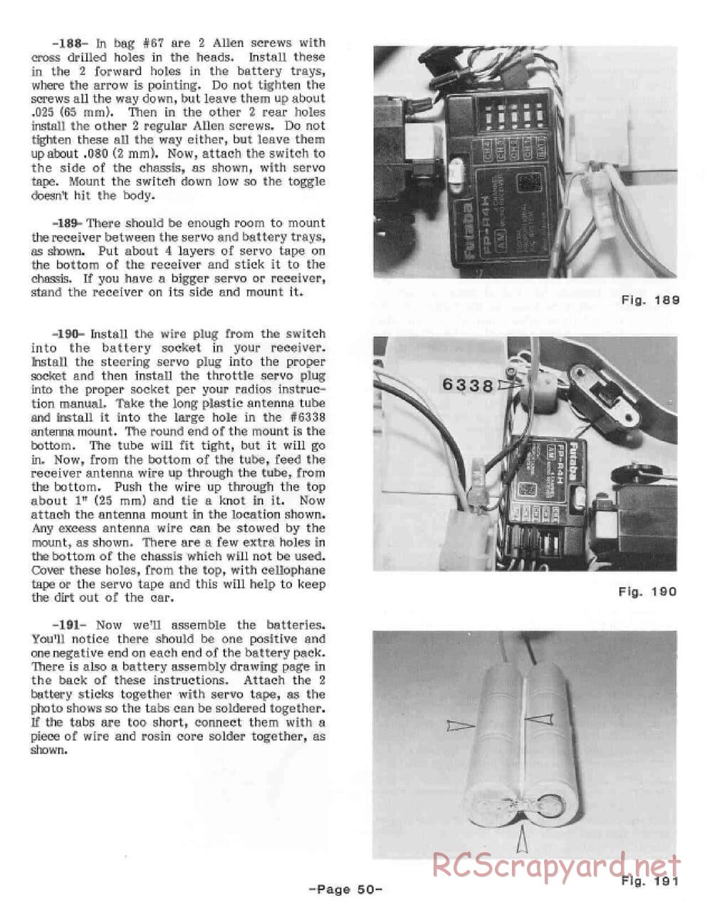 Team Associated - RC10 - 1986 Cadillac Manual - Page 52