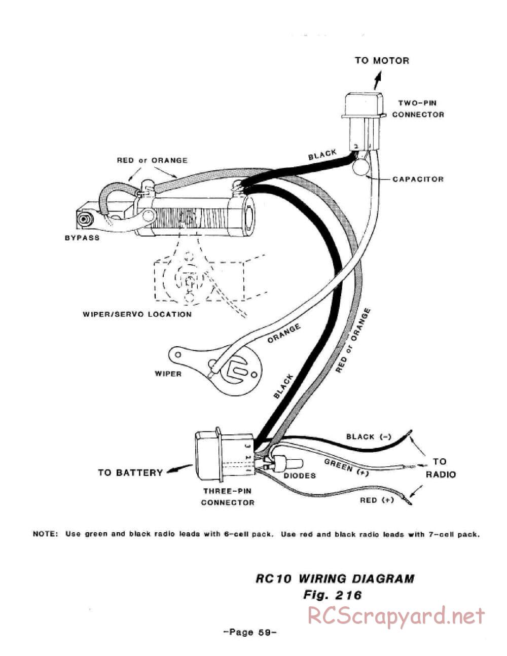 Team Associated - RC10 - 1986 Cadillac Manual - Page 61