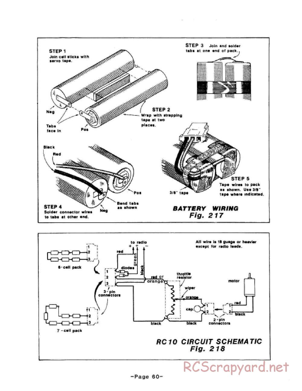 Team Associated - RC10 - 1986 Cadillac Manual - Page 62