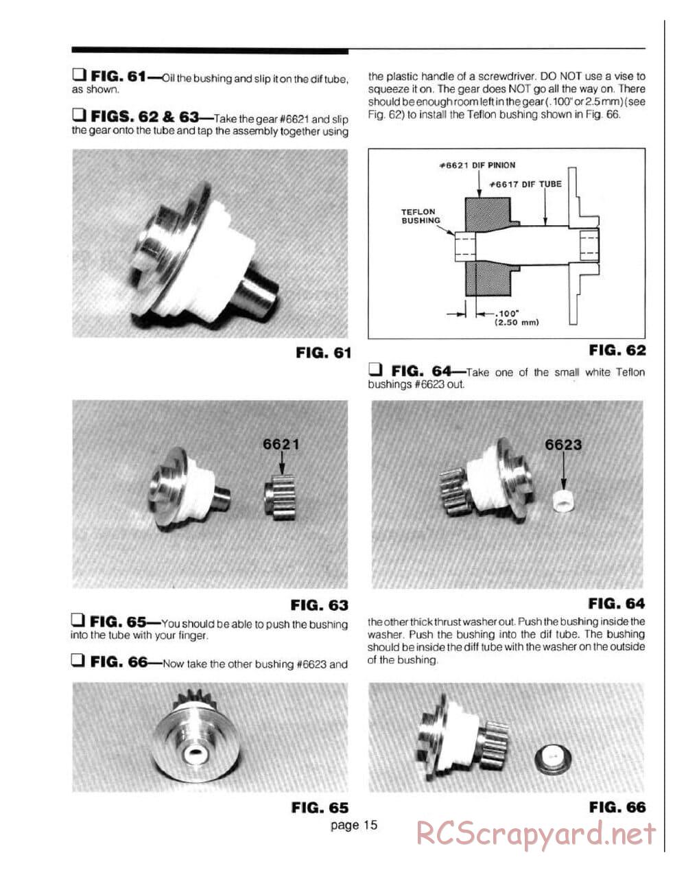 Team Associated - RC10 Graphite - Manual - Page 15