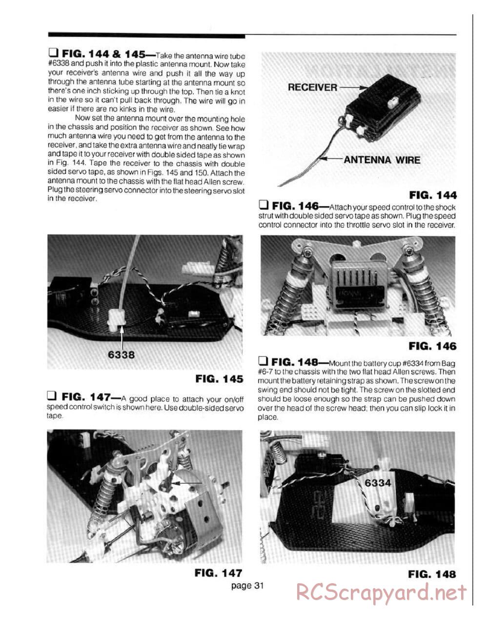 Team Associated - RC10 Graphite - Manual - Page 31