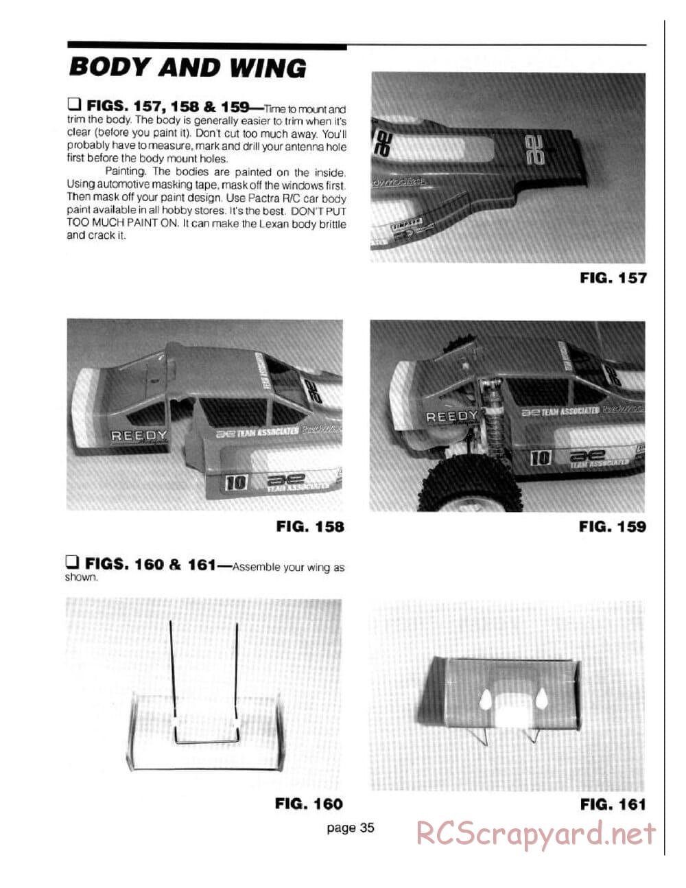 Team Associated - RC10 Graphite - Manual - Page 35