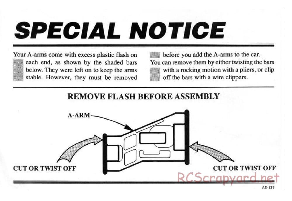 Team Associated - RC10 Graphite - Manual - Page 42