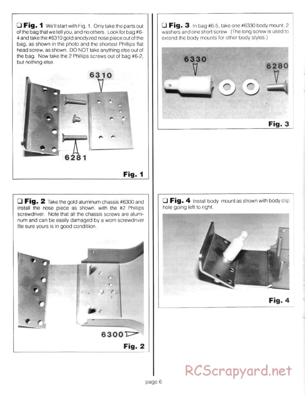 Team Associated - RC10 CE - 1990 - Manual - Page 6