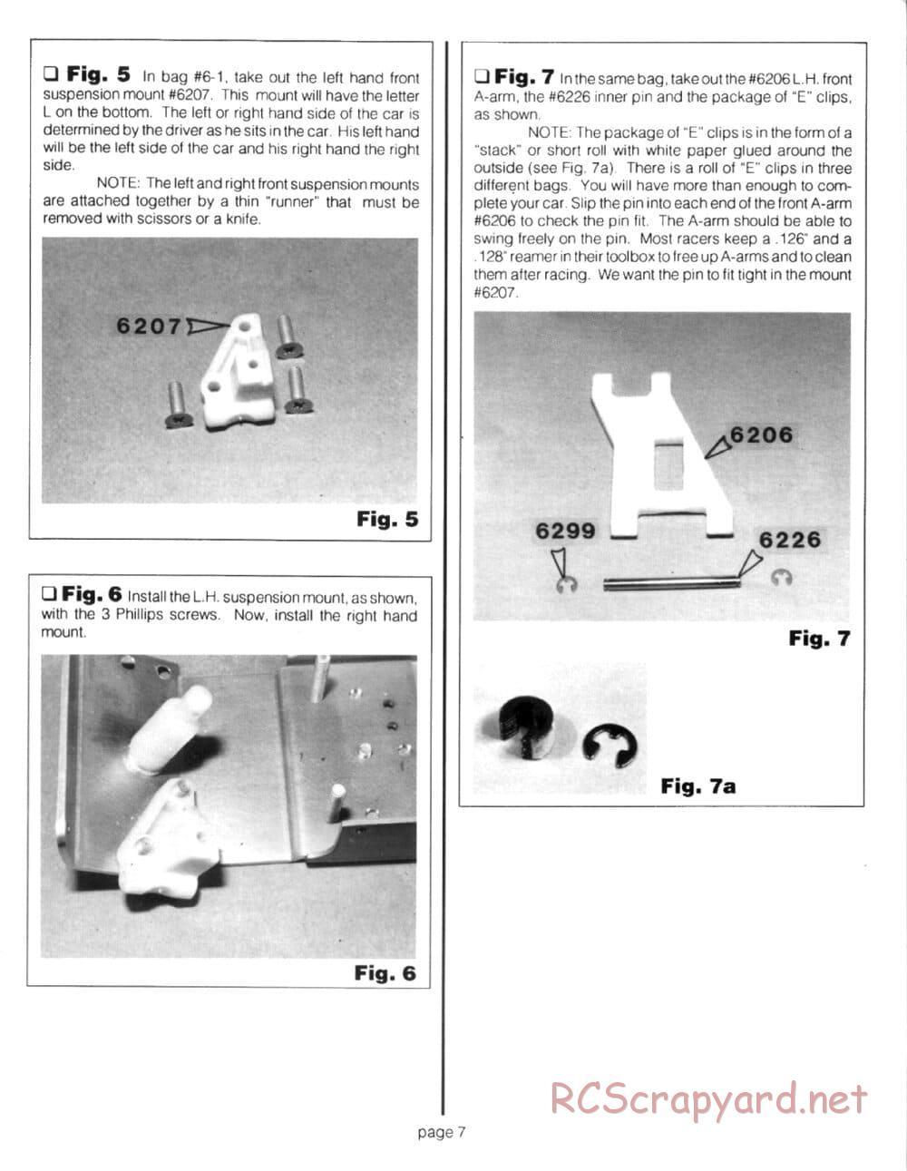 Team Associated - RC10 CE - 1990 - Manual - Page 7