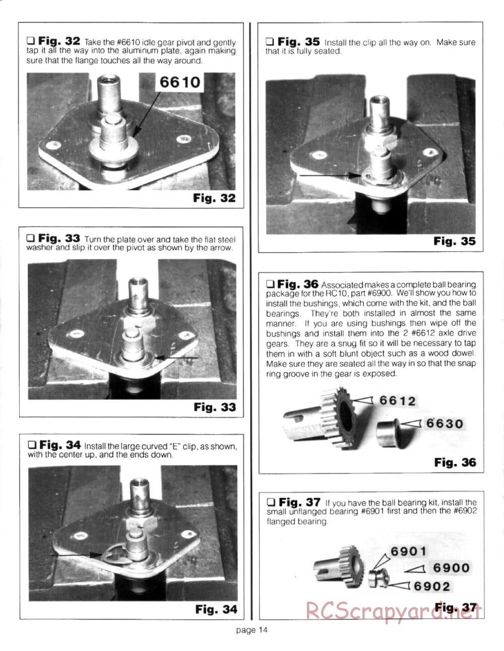 Team Associated - RC10 CE - 1990 - Manual - Page 14