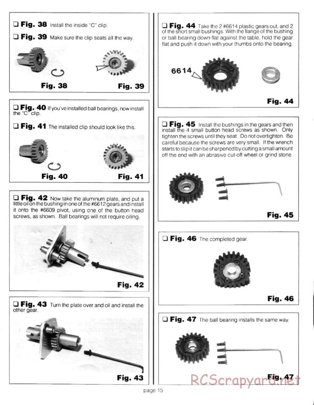 Team Associated - RC10 CE - 1990 - Manual - Page 15