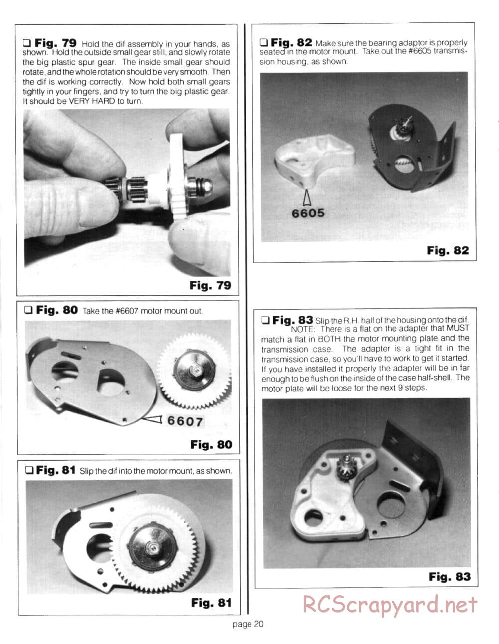 Team Associated - RC10 CE - 1990 - Manual - Page 20